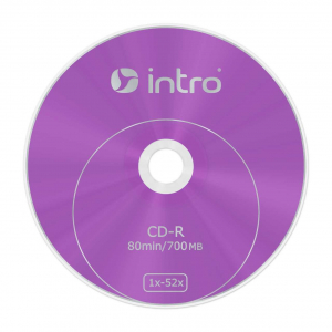 Intro СD-R INTRO 52X 700MB  Bulk 100 (100/500/22500)