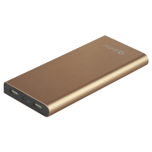 PB10 USB зарядки_25 Intro Power Bank 10 000 mAh, Gold (40/1000)